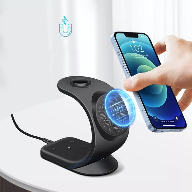 Telefono ir laikrodžio belaidis įkroviklis