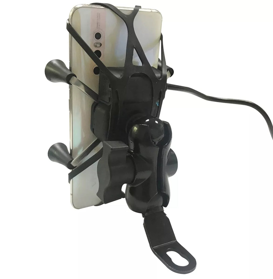 Universalus motociklo telefono laikiklis