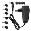 Universalus reguliuojamas maitinimo adapteris su 6 antgaliais, 3–12 V, 24 W