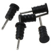 USB-C ir 3,5 mm AUX jungčių apsauginių kištukų rinkinys, 10 vnt.
