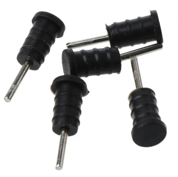 USB-C ir 3,5 mm AUX jungčių apsauginių kištukų rinkinys, 10 vnt.
