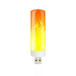 USB liepsnos imitacijos LED