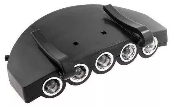 Žibintuvėlis montuojamas ant kepurės